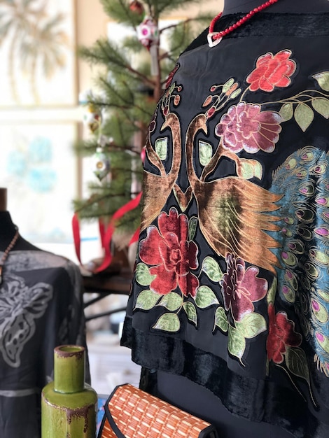 Detale haftu na ubraniu